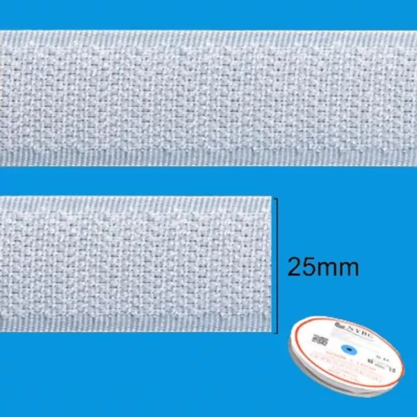 Velcros 25mm Macho NYBC Branco